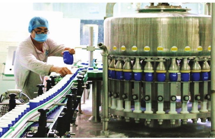 Dây chuyền sản xuất sữa chua 100 đến 10000 ly/giờ