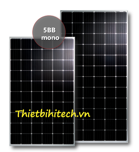 Tấm pin năng lượng mặt trời đơn tinh thể 380W