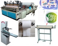 Dây chuyền sản xuất giấy cuộn bán tự động giá rẻ