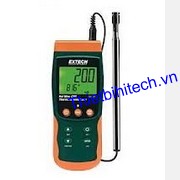 Máy đo lưu lượng, tốc độ gió, đo nhiệt độ Extech SDL350